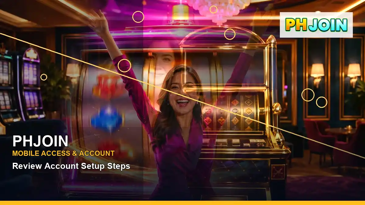PHJOIN right close-up VIP casino rewards highlighting mobile-friendly casino play
