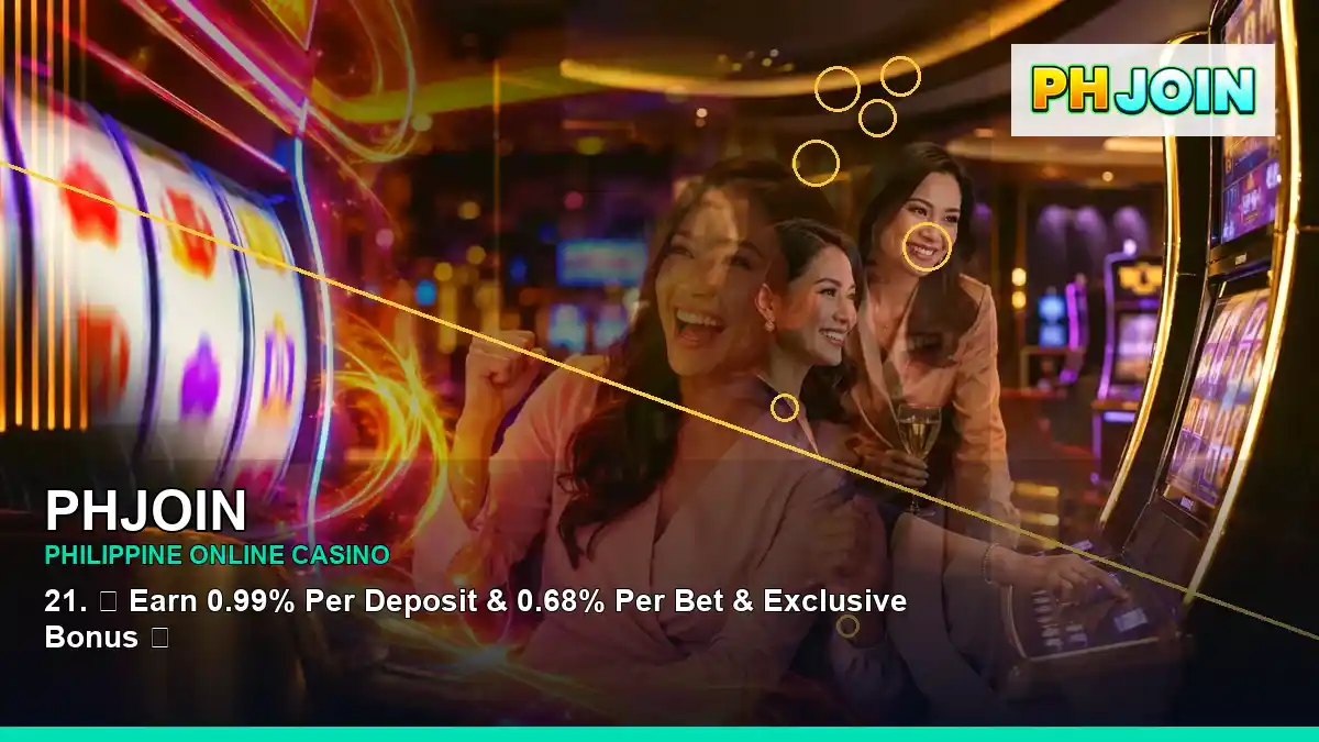 PHJOIN high-energy coins casino cashback rewards in a panoramic reel layout for Philippine players