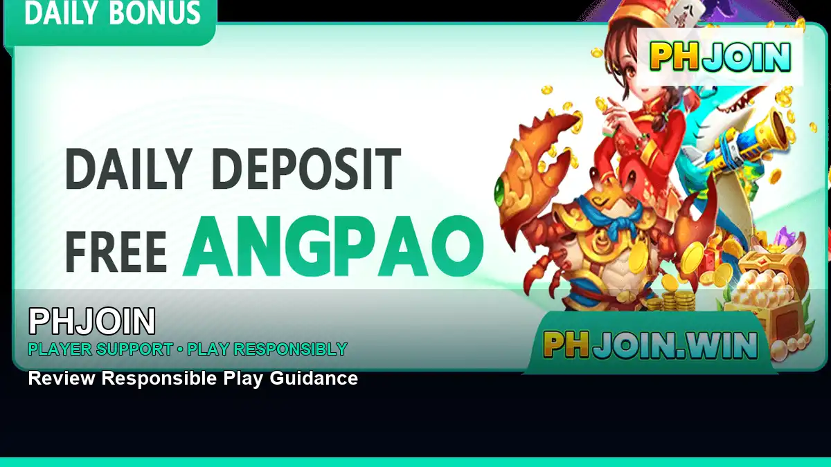 PHJOIN player support and responsible gaming guide for Philippine players