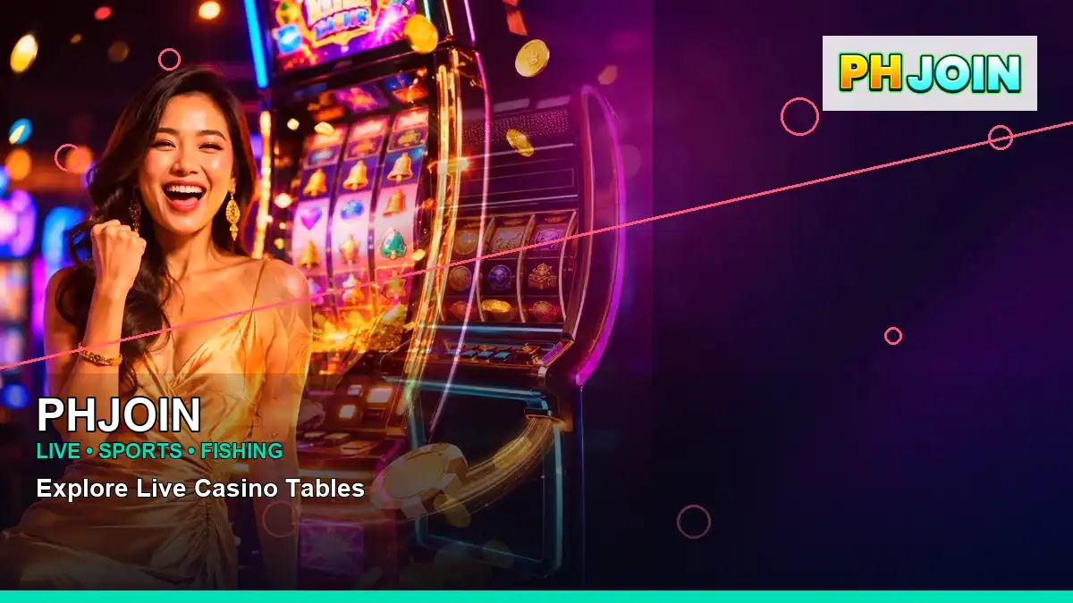 PHJOIN high-energy fruit reels online slot games in a left close-up layout for Philippine players